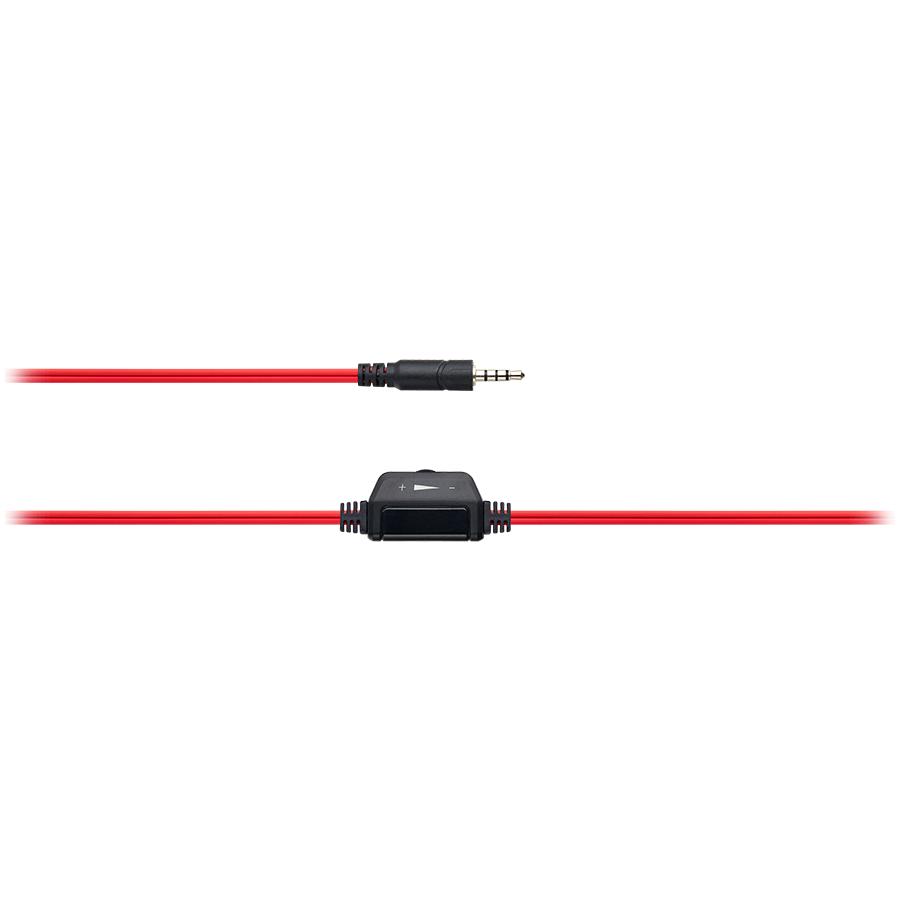 Canyon Zestaw Słuchawkowy Hsc-1 Pc Mik 2M Czarno - Czerwony