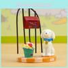 Small Fresh 3d Resin Dog Flower Pot With Creative Garden Ornament For Office And Home