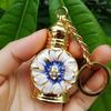Bottle Pendant Keychain Perfume Bottle Empty Cosmetics Container Essential Oil Dropper Bottle