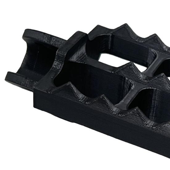 Anti Slip Foot Pegs for Dirt Bike Motorcycle, PLA Offroad Footrest, Universal Wide Lattice Grip for Trail Riding