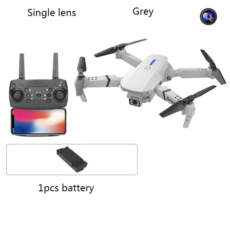 Дрон E88 Pro 4K HD с двойной камерой, положение 1080P Wi-Fi FPV Nova 2021 Altura Manter Profissional RC Quadcopter