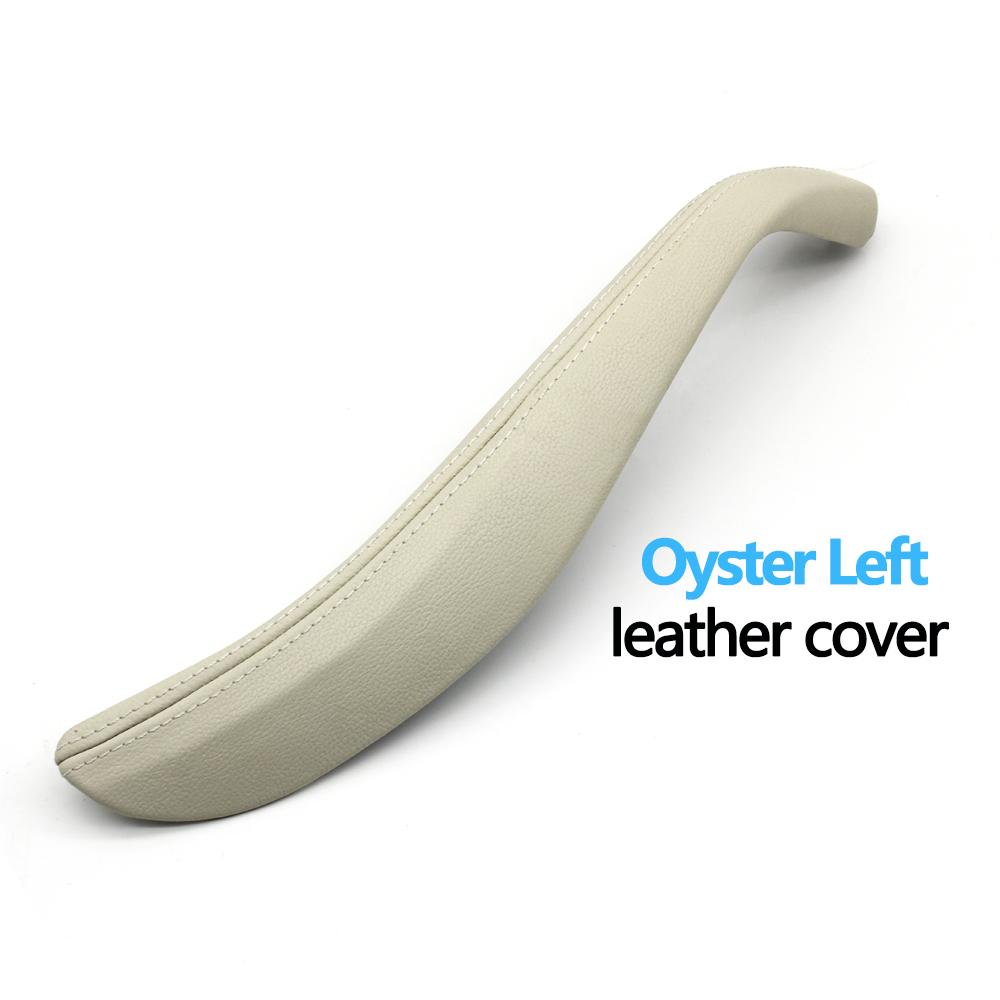 Left Right Interior Door Pull Handle Leather Outer Cover Replacement For BMW 5 Series G30 G31 F90 2018 2022