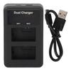 Dual USB Battery Charger for NP FW50 for A6000 A6400 A7m2 A7r2 S2 A6300 A6100 A5100 Zve10 Camera