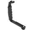L Shaped Handheld Stabilizer Bracket with Cold Shoe Interface for DJI OM 4 Osmo Mobile 2 3