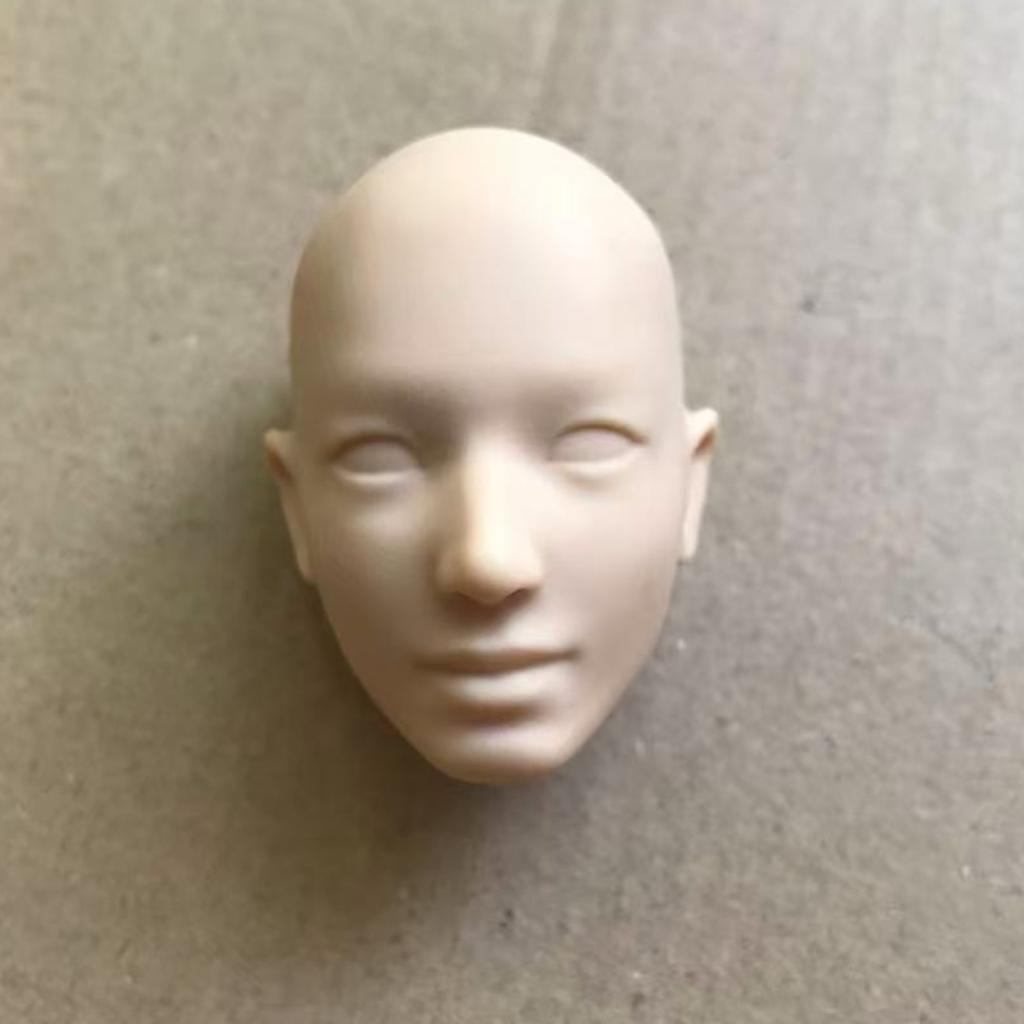 MENGF YUNYI 1/6 Мужская кукла Лысые головы с небольшими дефектами для DIY Рисования Практики макияжа Белый Розовый Бежевый Части куклы солдата