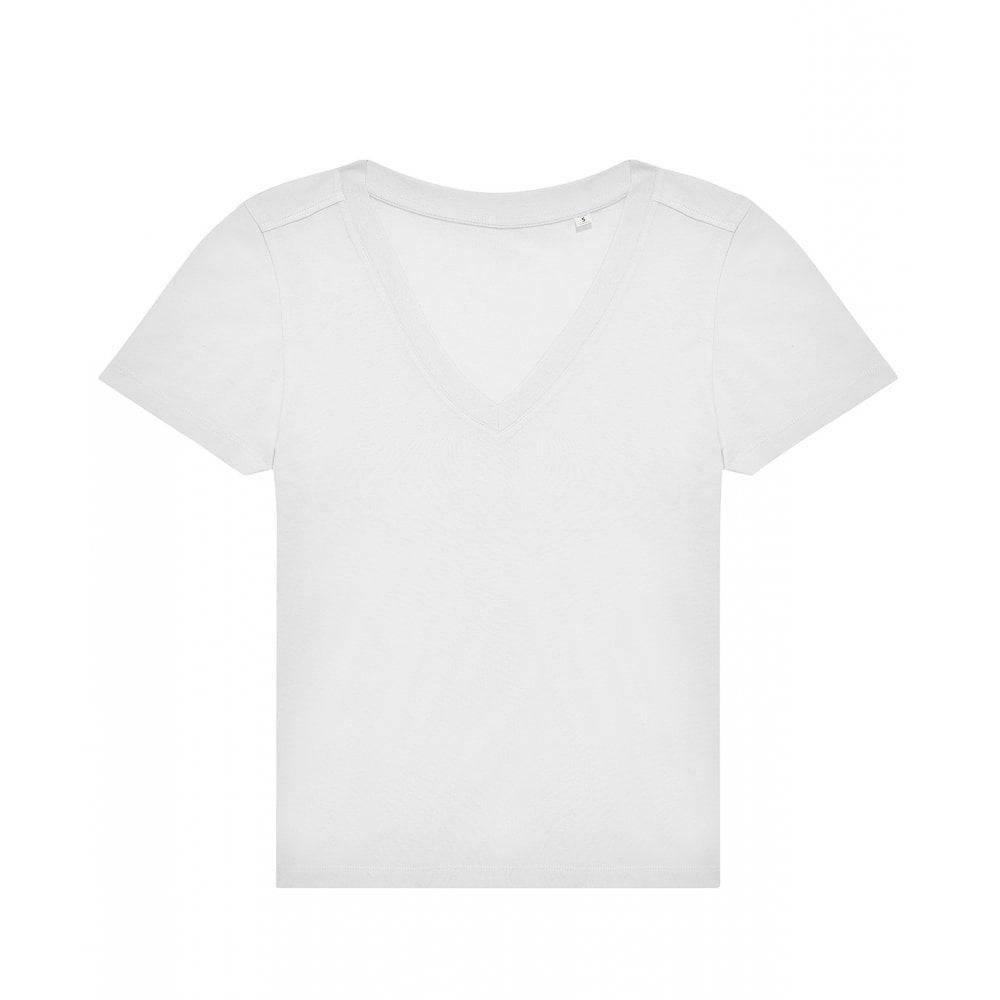 B&C Womens/Ladies #E150 V Neck T-Shirt