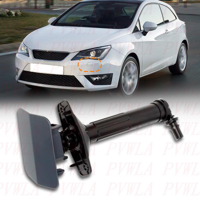 Для Seat IBIZA 2013 2012 2013 2014 2015 2016 2017 Омыватель фар Подъемный цилиндр Форсунка распылителя Струя и Крышка колпачка форсунки Без покраски