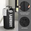 Корзина для белья 90 л из Оксфордской ткани, сумка для белья с мягкой ручкой-подушкой, большая складная корзина для грязного белья для ванной комнаты, общежития