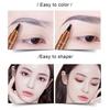 Yousheng 5ml Brow Pen Four Brush Heads Waterproof Natural Effect Pronged Eyebrow Pencil Brush Split Liquid for Women