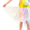 Costume dress set golden unicorn dress headband wings size 120 Golden unicorn costume size 130