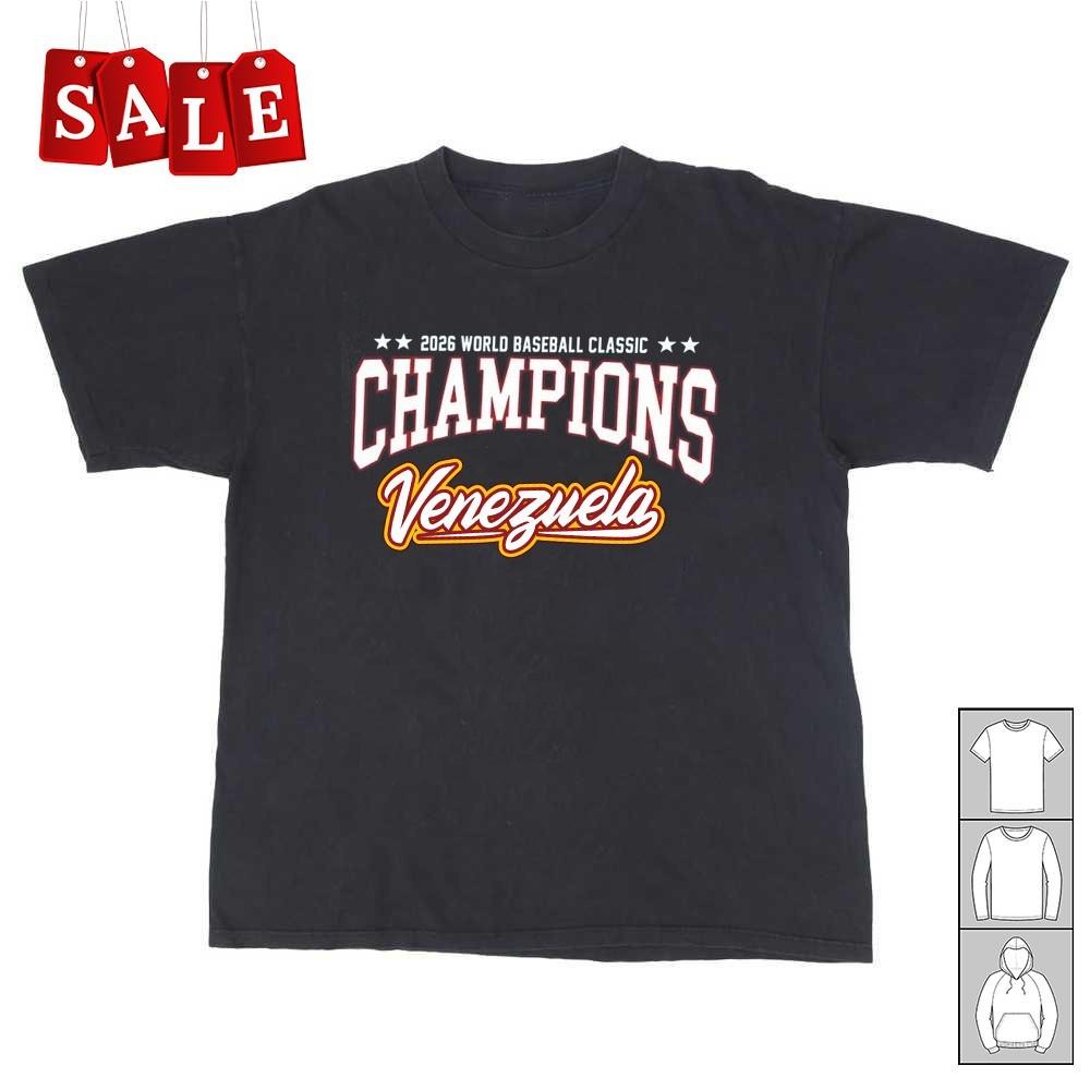 New 2026 Team Venezuela baseball champion Gift For Fans Unisex S-5XL Shirt CA737