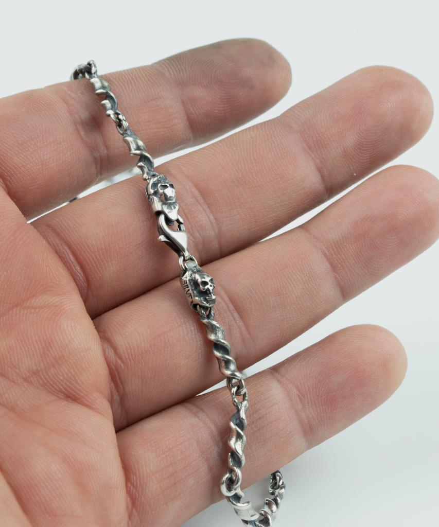 Sheen666 Twist Link Necklace Small