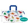 Skater Children's Lunch Box Drawstring Bag Disney Mickey Mouse & Friends Dinosaur Made In Japan KB7-A