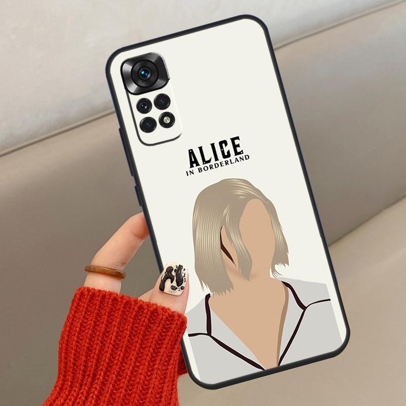 Чехол для телефона Alice in Borderland для Xiaomi Redmi Note 8 9 10 11 12 Pro 11S 10S 9S 8T Redmi 10A 10C 9A 9C