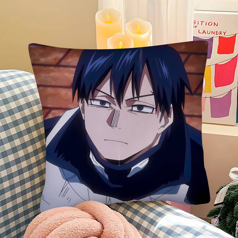 pc Anime Tenya Iida Pillow Case Fashion Square Pillowcase Bedroom Sofa Room Ins Decoration Leisure