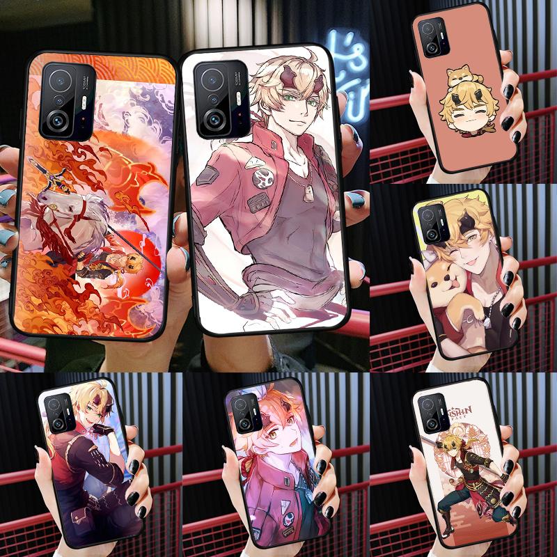 Чехол Genshin Impact Тома для Xiaomi POCO X7 X6 Pro X3 X5 M6 F3 F5 F6 Pro 11T 12T 13T 14T Pro 13 14 Ultra