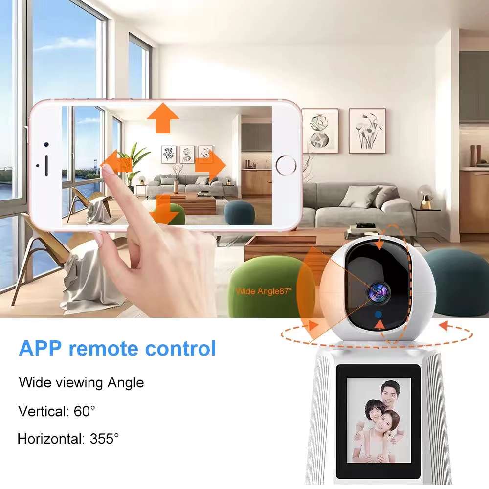 V380pro 2,8-дюймовый экран 1080P Вызов одной кнопкой Видеотелефон Беспроводная PTZ IP Купольная камера ИИ Гуманоид Уход за пожилыми людьми Видеоняня