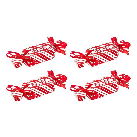 Рождественский сюрприз, кошелек для вытягивания денег в форме конфеты, вытягивающийся держатель для денежного подарка для детей и взрослых, DIY рождественская копилка для денежного подарка, вытягивающая