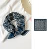 55 Cotton Silk Scarf Paisley Cashew Flower Square Scarf Headscarf Personalized Fashion Breathable Silk Scarf Scarf Tied Bag Decorative Scarf