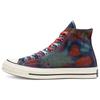 Кеды Chuck Taylor All Star Tie Plaid 1970-х годов, модные и универсальные высокие кеды из парусины, унисекс, черные.
