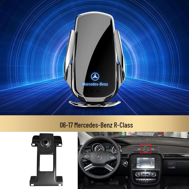 Беспроводной держатель для телефона с быстрой зарядкой Mercedes-Benz для C-Class/R-Class/S-Class/E-Class/GLK/B-Class