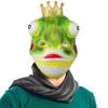 Frog Mask, Animal Full Face Mask Unisex Adults Fancy Dress Costume Props for Prom Halloween Party