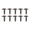 10 Set N90974701 6N0809966A Self-tapping Screw and Nut For VW