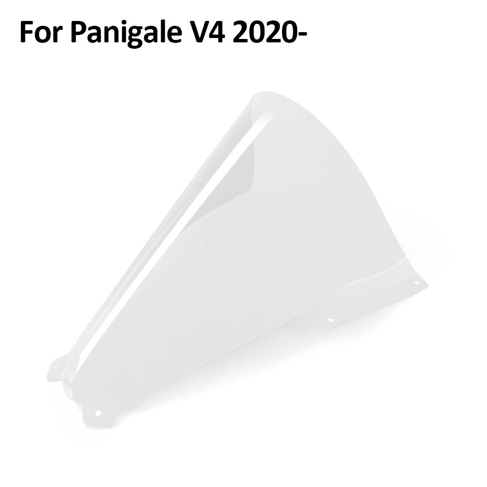 Motorcycle Windshield For Ducati Panigale V4 V4S 2020-2024 Windscreen Heighten Windshield Enlarge Wind Spoiler Cover Fairing