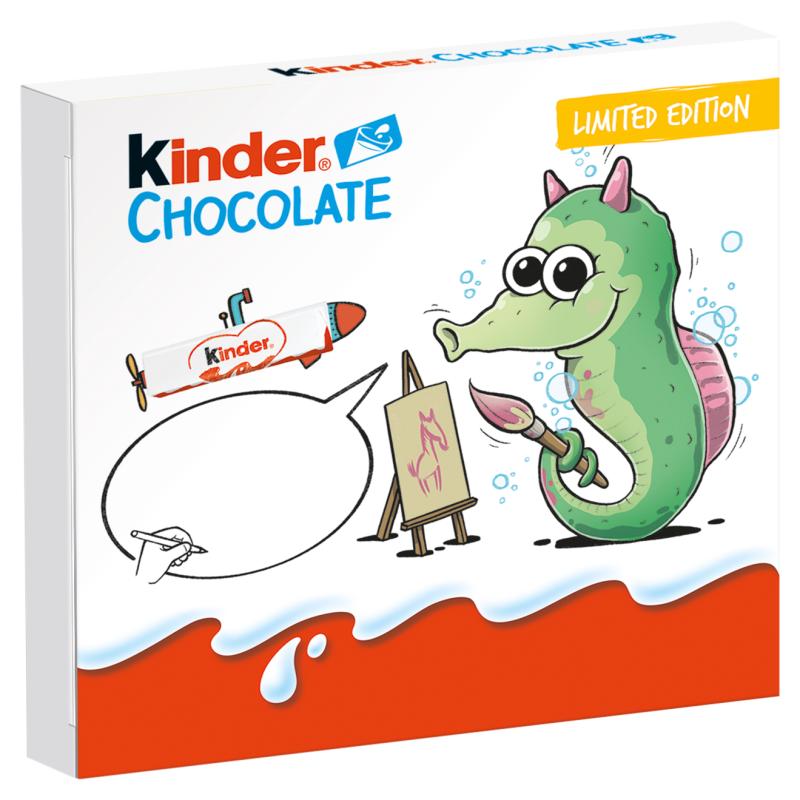 Kinder Chocolate Шоколадный батончик с молочной начинкой 50 г (4 шт)