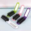 With Mirror Soft Bristles Scalp Massage Portable Anti-static Hair Detangling Styling Comb