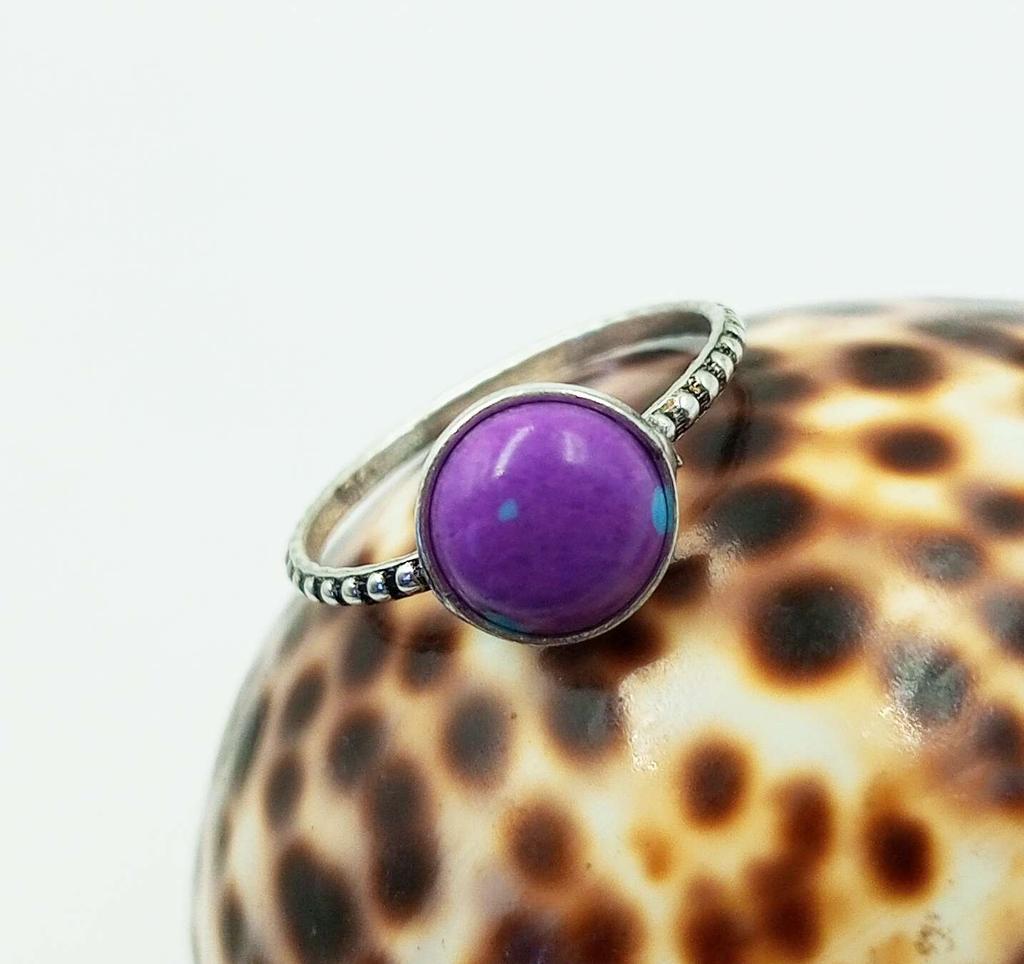 Turquoise Gemstone 925 Sterling Silver Plated Handmade Ring Jewelry PQY-IJ10644