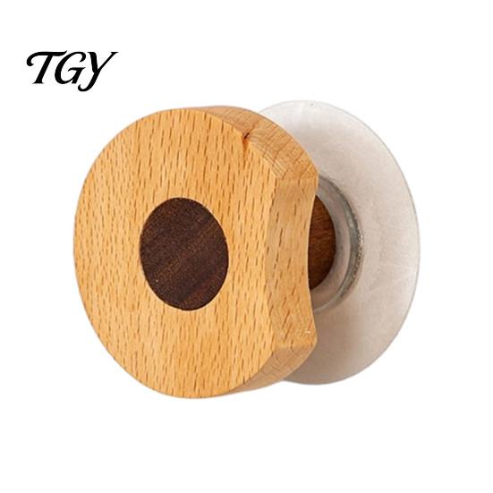 Heavy Duty Wall Hooks Solid Wood Clothes Hook, Beech Cartoon Door Mounted Coat Mount Organizer for Hanging Coats Bags Hats And Towels Punch