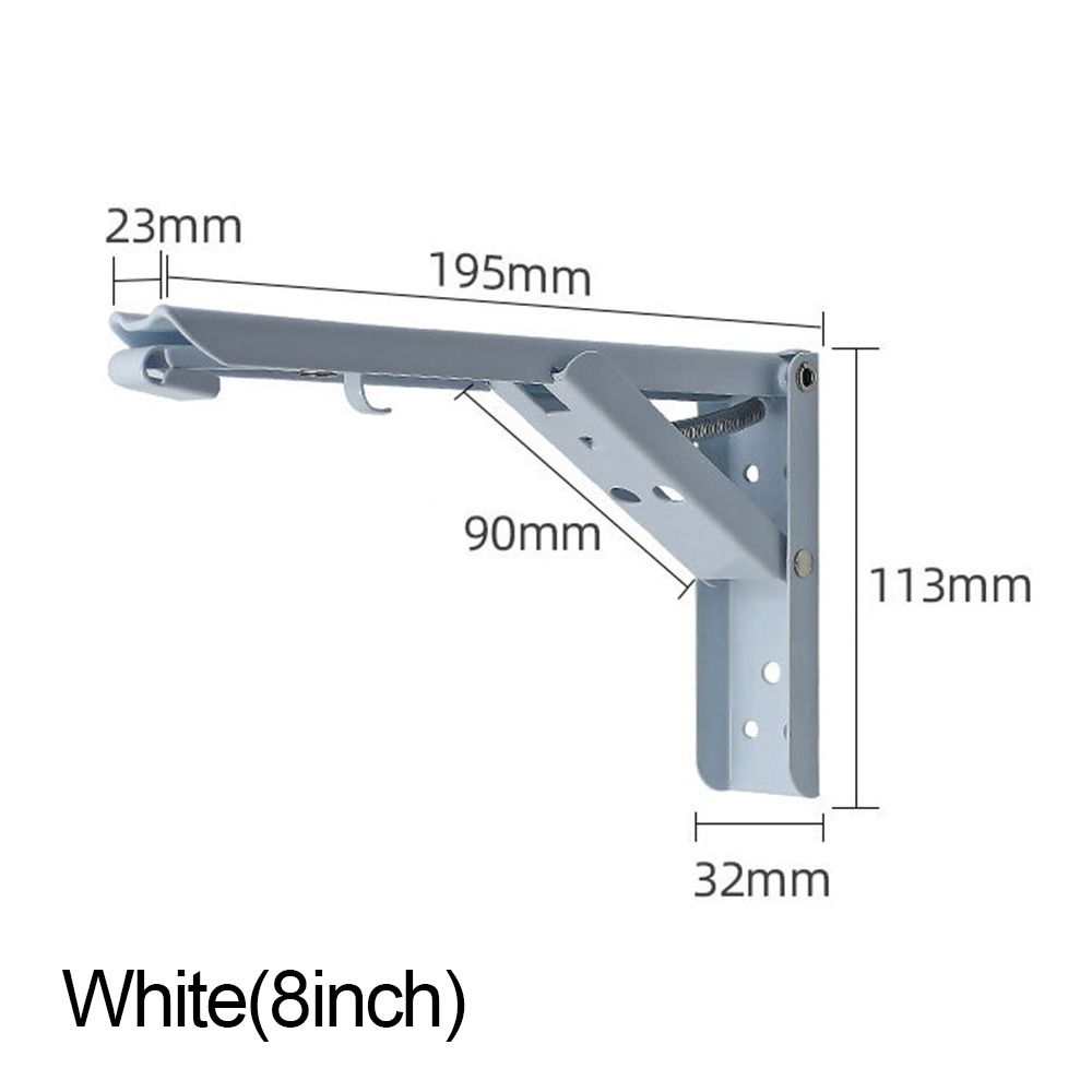 Мебельная фурнитура, складной кронштейн для полки, экономия места, настенная полка, настенная опора