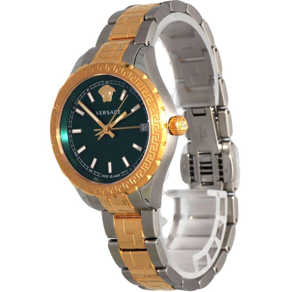 Versace V12050016 Hellenyium Двухцветные Зеленые Женские Часы