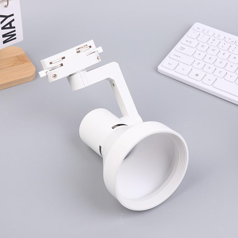 Светодиодный цоколь E27 Par30 для трековой системы 2/3 провода Держатель для потолочных светильников Магазин одежды Гостиная Коммерческое использование