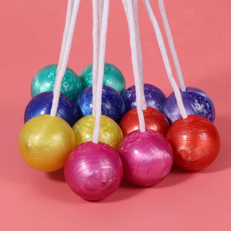 1 шт. Игрушка-антистресс Clack Balls Светящаяся игрушка Pro-Clackers Ball Lato-Lato Clack Ball Шумовая игрушка-антистресс Новинка