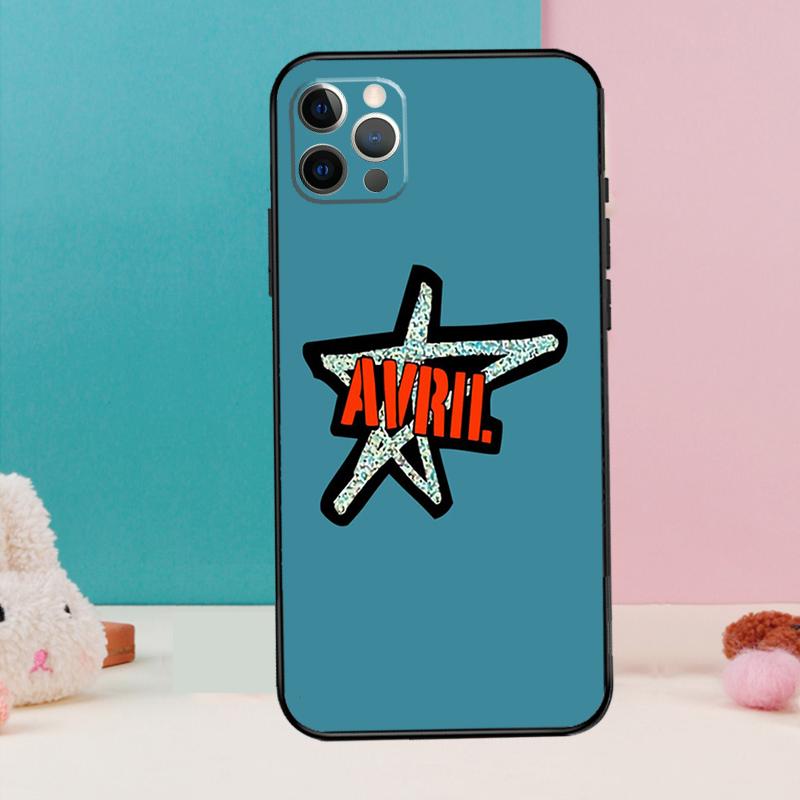 Чехол для телефона с Аврил Лавин для iPhone 14 15 16 Pro Max 11 12 13 Pro X XR XS Max Plus Мягкий чехол