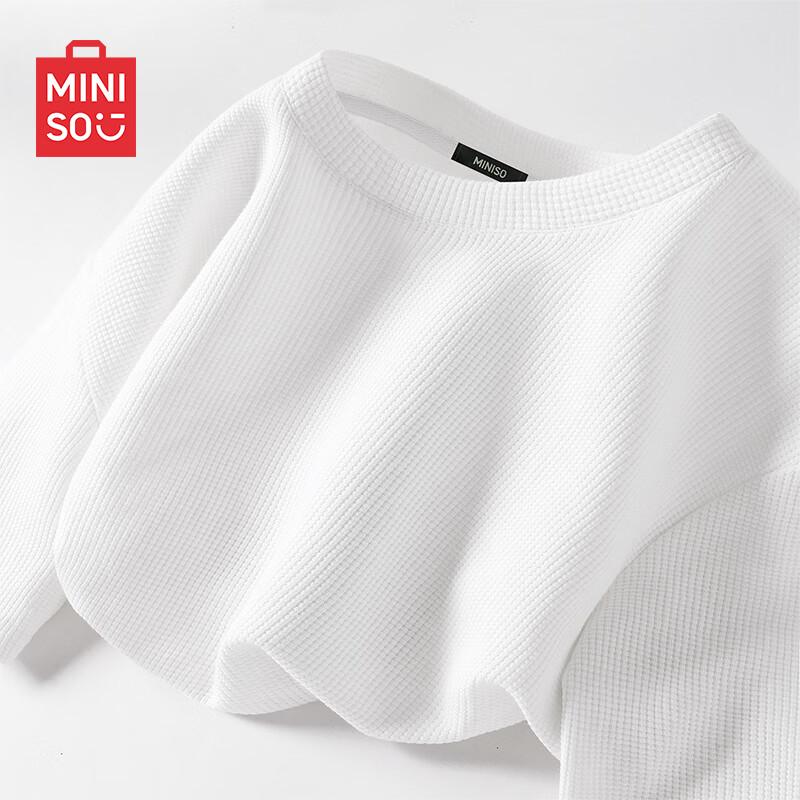 MINISO Мужская вафельная футболка