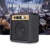 Mini Guitar Amplifier Amp Speaker 5W with 6.35mm Input 1/4 Inch Headphone