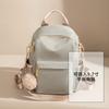 2026 New Style Korean Fashion Canvas Backpack for Women Travel Casual Daypack Lightweight Oxford Cloth Cute Small Bag