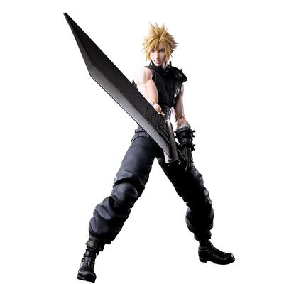 Final Fantasy VII Reverse Play Arts Kai Cloud Strife ПВХ окрашенная подвижная фигурка