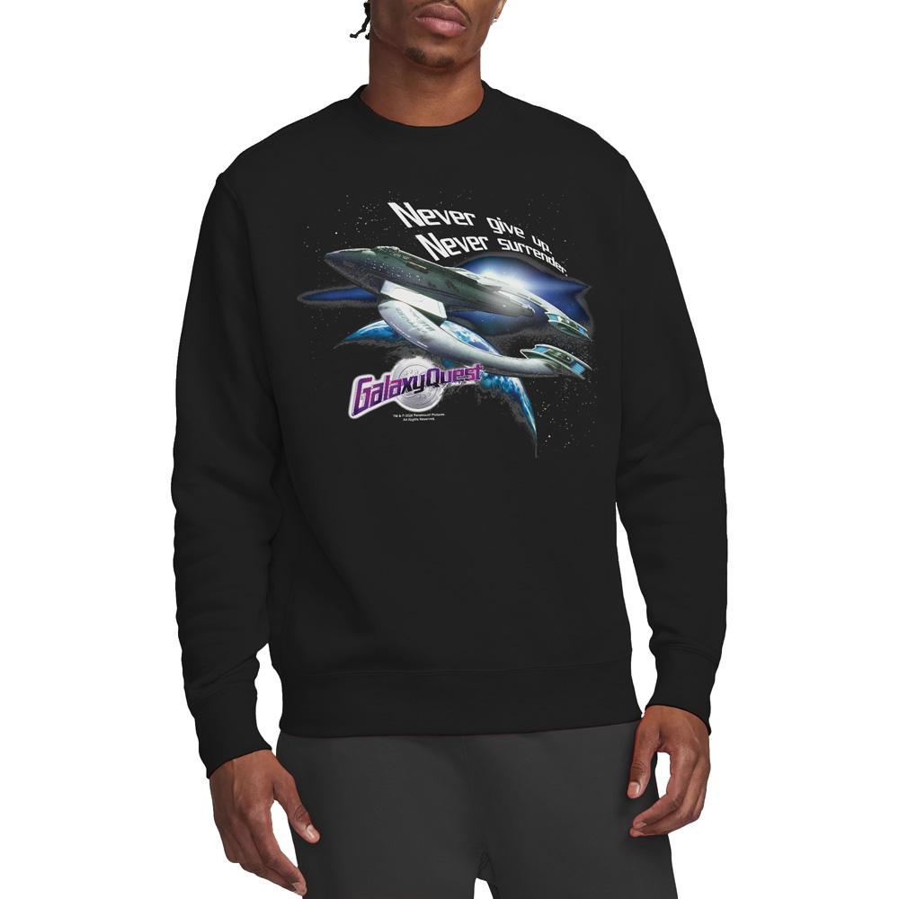 Galaxy Quest Unisex Adult Never Surrender Sweatshirt