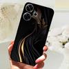 Чехол для Xiaomi Redmi 13 Модный Рисунок Матовое Покрытие Мягкий Силикон ТПУ Чехол для Телефона Для Xiaomi Poco M6 4G Ударопрочный Корпус Fundas