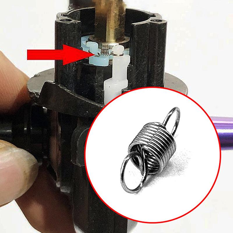 10Pcs Spinning Reel Spring Set  Swing Arm Reverse Switch Return Spring Fishing Reel Repair Accessories