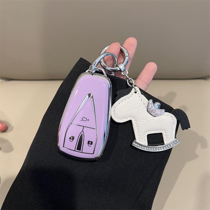 TPU Shell Fob For Changan CS75 PLUS CS35 PLUS CS55PLUS Eado UNI-T UNI K Oushang X5 X7 EV 2019 2020 Car Key Case Cover