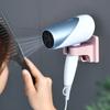 Держатель для фена настенный для ванной комнаты выпрямитель для волос полки для хранения без сверления кронштейн для сортировки фена аксессуары для ванной комнаты
