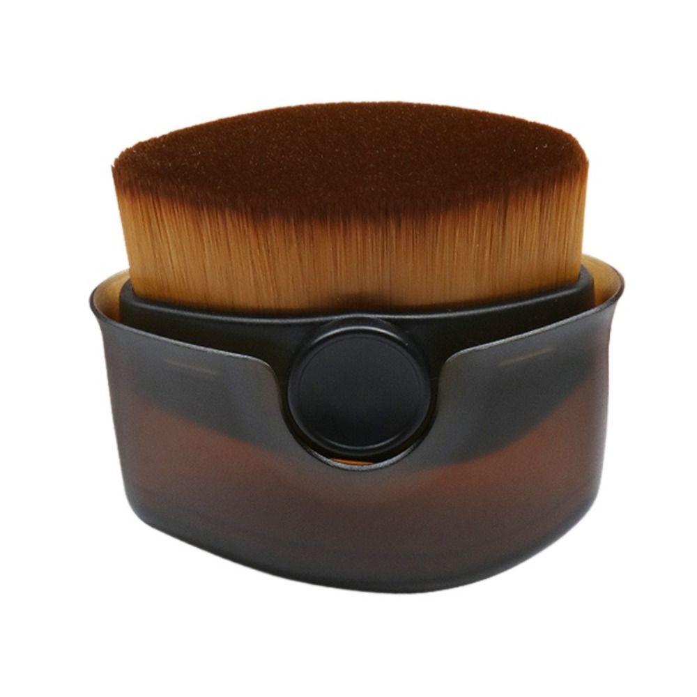 Professional Kabuki Makeup Brush Soft Contour Silhouette Brush Face Seamless Base Brush  Women