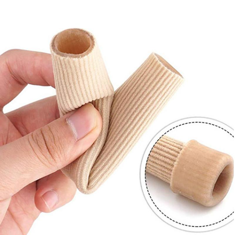 Новые 15 см тканевые гелевые повязки для пальцев ног, поддерживающие подушечки для мозолей, волдырей, мозолей, обезболивающие подушечки