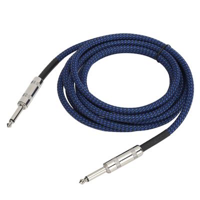 JORINDO Аудиогитарный кабель 6,35 мм 1/4 дюйма 22AWG Кабель для музыкального инструмента и усилителя 3 м 9,8 фута