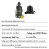 DIDEEP X6000 Portable Scuba Mini Oxygen Tank & Accessories